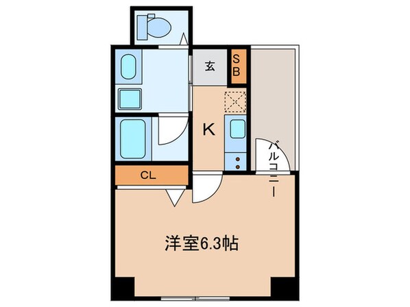 リーフビル坂口の物件間取画像